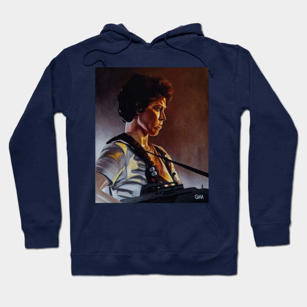 Ripley Hoodie by GaryMatthewsArt